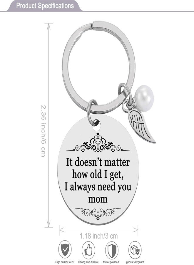 OUMILAN Mother's Day Gifts for Mom Birthday Valentine's Day Christmas Thanksgiving Day Keychain Gifts from Daughter Son - Image 2